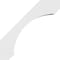 Ekena Millwork 4-in. W x 24-in. D x 24-in. H Legacy Architectural Grade PVC Knee Brace BRCP04X24X24LEC - alternate 6